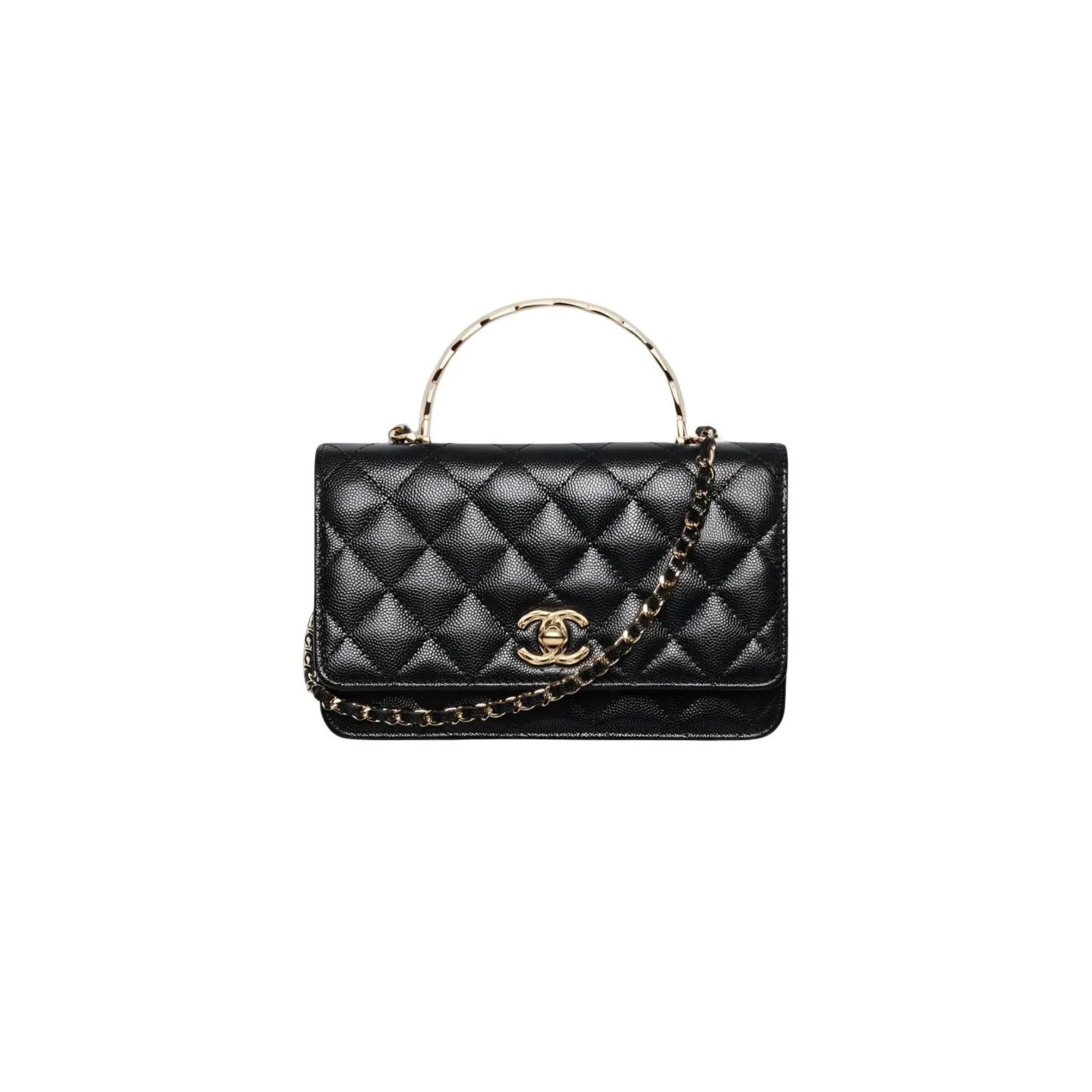 CHANEL MINI COCORUSH WALLET ON CHAIN AP4579 (19.2*12.3*3.5cm)